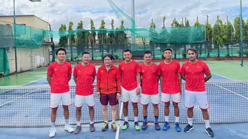 Vietnam win berth for 2022 Davis Cup World Group II playoffs